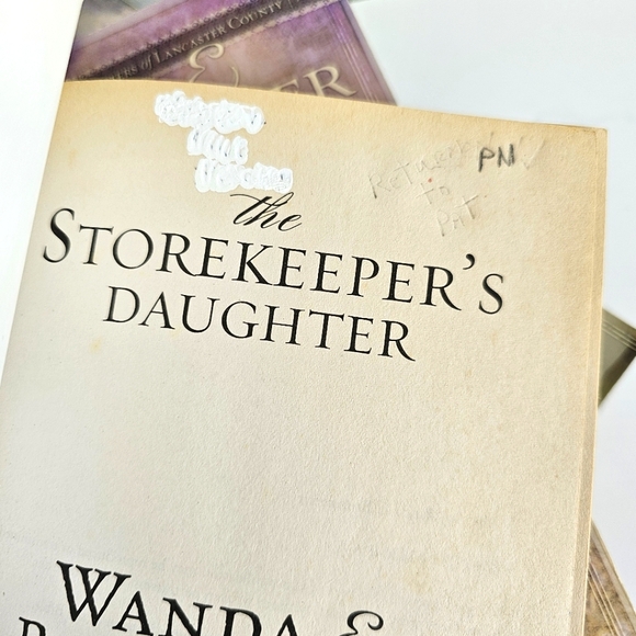 Lot of 4 Amish Books By Wanda Brunstetter, Daughters of Lancaster County - Picture 14 of 14